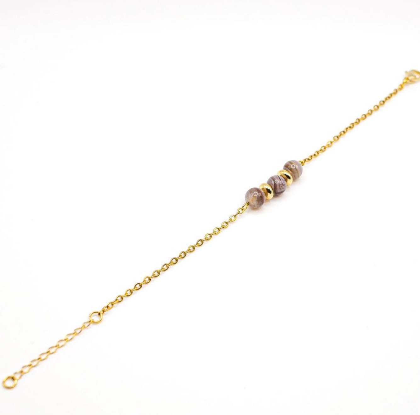 Kettingarmband in Botswana Agaat - Harmonie